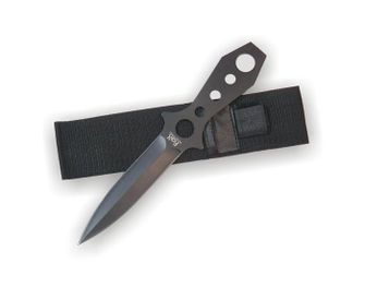 Fox Outdoor metalni nož, črn