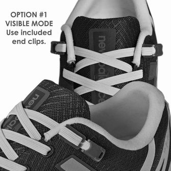 Xpand Elastične vezalke za čevlje, steel