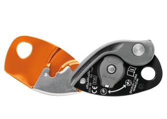 Petzl Grigri+ varovalna naprava s pomočjo pri zaviranju, oranžna