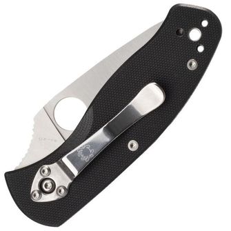 Spyderco zložljivi EDC nož Persistence G-10, črne barve