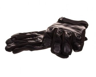 Zaščitne usnjene rokavice Ouk, črne