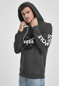 NASA Southpole Insignia Logo moški pulover s kapuco, charcoal