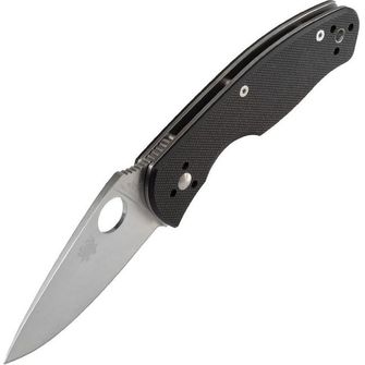 Spyderco zložljivi EDC nož Persistence G-10, črne barve