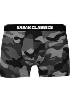 Urban Classics moške boksarice 2-pack, darkcamo