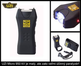 Paralizator UZI, Micro 950k Volts LED
