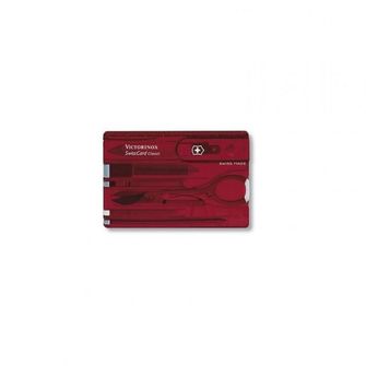 Victorinox SwissCard večnamenska kartica 10v1 rdeča