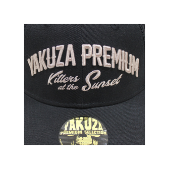 Yakuza Premium trucker kapa s šiltom, črna