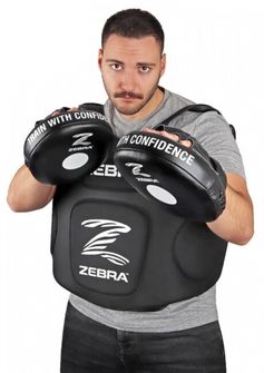 Zebra Pro fokuserji za boks 1 par, črne barve