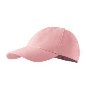 Malfini 6P otroška kapa s šiltom, roza, 380g/m2
