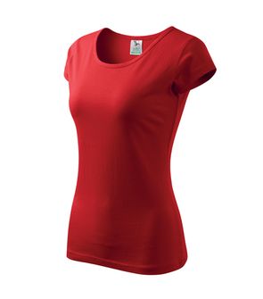 Malfini Pure ženska majica, rdeča, 150g/m2