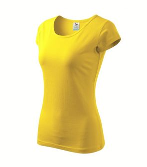 Malfini Pure ženska majica, rumena, 150g/m2