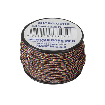 ATWOOD® Mikro vrv (125 čevljev) - temne črte (MCCB24)