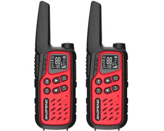 BaoFeng BF-T25E PMR radio 2 kosa - rdeča
