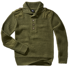 Brandit Alpine pulover, olivna