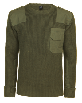 Brandit BW pulover, olivna barva