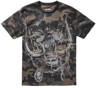 Brandit Motörhead majica Warpig Print, temno temna