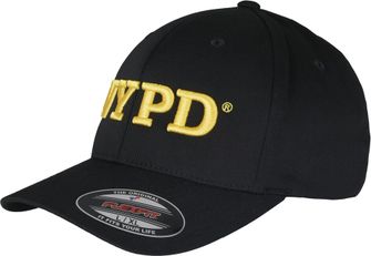 Brandit NYPD 3D logotip Flexfit kapa, črna
