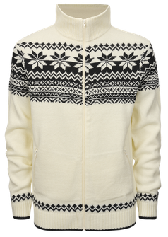 Brandit pulover Norwegian z zadrgo, bel