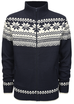 Brandit pulover norveški z zadrgo, mornarsko modra