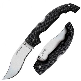 Nož za zapiranje Cold Steel Extra Large Voyager Vaquero Serrated (AUS10A)