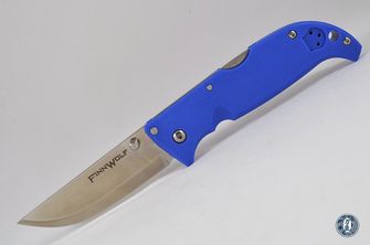 Nož za zapiranje Cold Steel Finn Wolf z modrim ročajem (AUS8A)