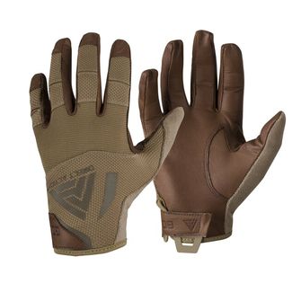 Direct Action® Rokavice Hard Gloves - usnjene - Coyote Brown