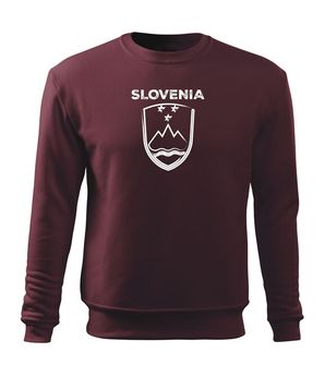 DRAGOWA moški pulove Grb Slovenije z napisom, bordo