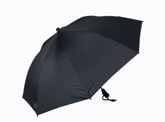 EuroSchirm Swing Liteflex robusten in neuničljiv dežnik, črn