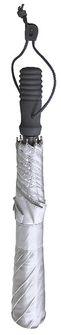 EuroSchirm teleScope handsfree UV Teleskopski dežnik za treking z nastavkom za nahrbtnik, srebrn