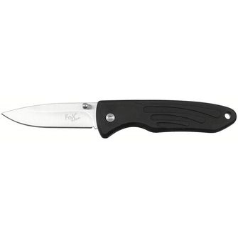 Fox Outdoor nož Jack za enoročno uporabo, črn, TPR ročaj