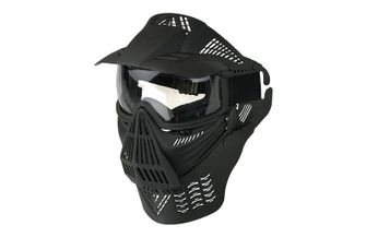 GFC Guardian V4 airsoft maska, črna