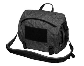 Helikon-Tex Urban Courier Nylon® torba za čez ramo, črno-siva melanža