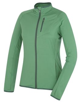 Husky Women's Zippered Sweatshirt Tarp zipper green