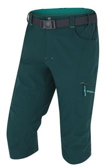 HUSKY moške 3/4 hlače Klery M, temno zelene barve