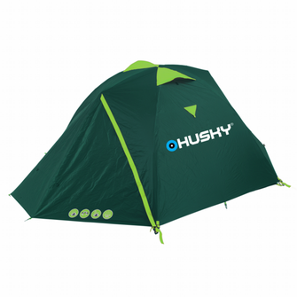 Husky šotor Outdoor Burton 2-3 temno zelen