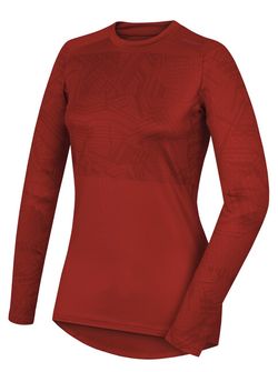 Husky Termoperilo Active Winter Ženska majica z dolgimi rokavi, rdeča