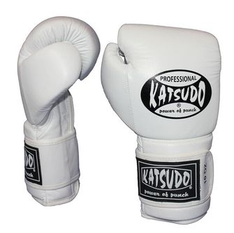 Katsudo boksarske rokavice PROFESIONAL II, bele