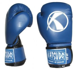 Katsudo boksarske rokavice Punch, modre barve