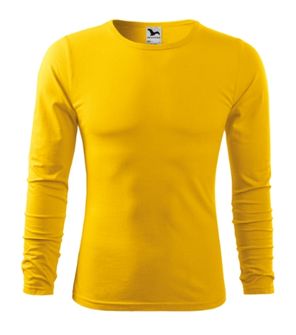 Malfini Fit-T LS moška majica z dolgimi rokavi, rumena
