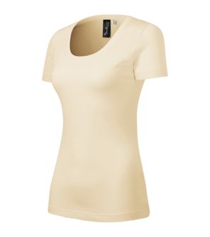 Malfini Merino Rise ženska majica z kratkimi rokavi, mandljeve