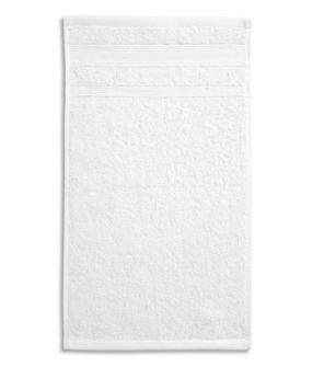 Malfini Organic mala brisača 30x50cm, bela