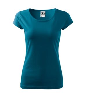 Malfini Pure ženska polo majica, petrolejsko modra