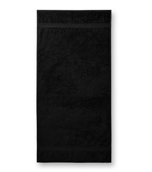 Malfini Terry Bath Towel bombažna brisača 70x140cm, črna