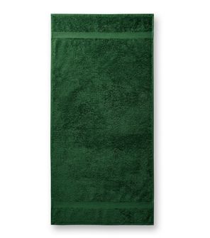 Malfini Terry Bath Towel bombažna brisača 70x140cm, steklenica zelena