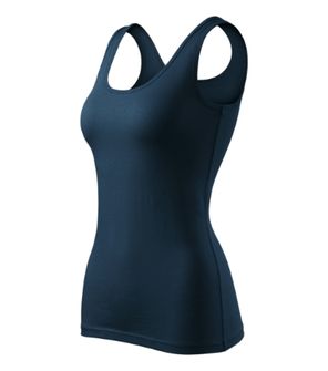 Malfini Triumph ženska majica brez rokavov,  temno modra 180g/m2