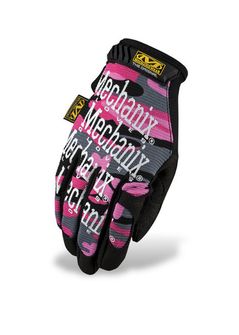 Mechanix Original pink camo ženske taktične rokavice