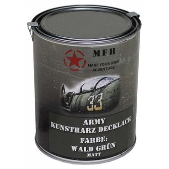 MFH army barva gozdna zelena mat, 1 liter