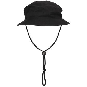 MFH Boonie Rip-Stop klobuk, črn