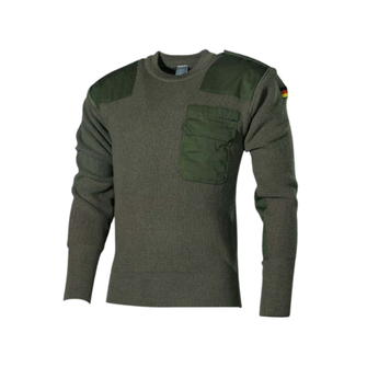 MFH Bundeswehr črn pulover, olivno zelena