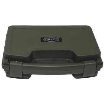 MFH kovček za kratkocevno orožje, olivno zelena 26x20,5x7,5 cm